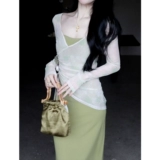 Дизайнерское платье, комплект, китайский стиль, облегающий крой