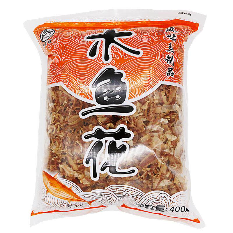 Haiyicheng wooden fish flower 400g flower word firewood fish flakes bonito flakes octopus small balls green onion catch cake pizza sushi