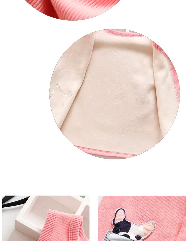 Mùa thu và mùa đông quần áo trẻ em ấm áp dày bé trai và bé gái cộng với áo len nhung khóa dưới vest shop thời trang trẻ em