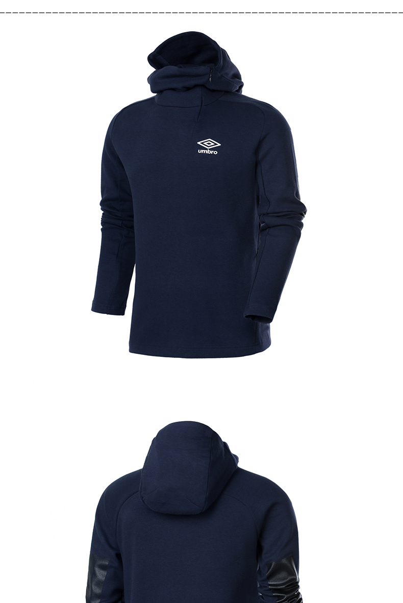 Umbro UMBRO nam mùa thu và mùa đông áo thun mới trùm đầu dài tay áo len áo giản dị của nam giới thể thao áo hoodie nữ dày