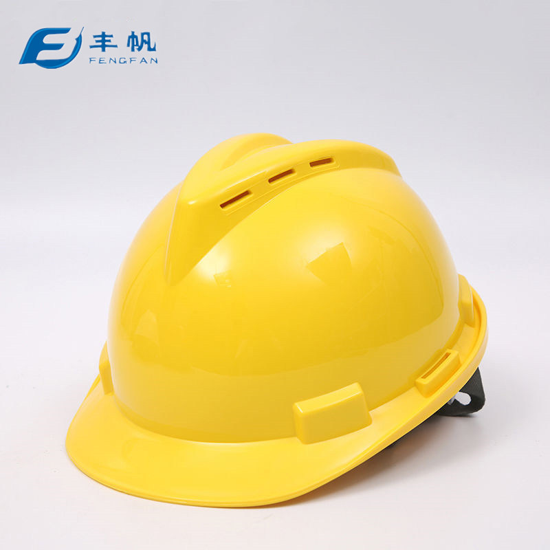 ABS High Strength Safety Helmet Construction Work Site Construction Electrician Breathable Anti-Smashed Fiberglass Safety Helmet Can Print Character