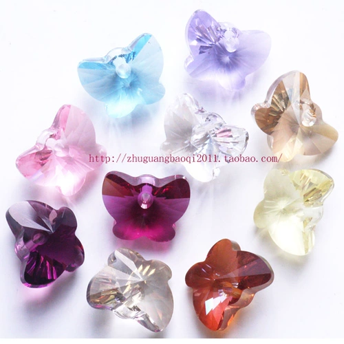 DIY Материал ювелирных украшений подвеска оригинальная австрийская кристалл 6754 бабочка 18 -миллиметровая подвесная сингл