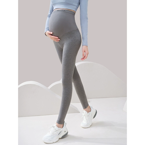 Тонкие штаны для беременных, осеннее хлопковое термобелье для йоги, подходит для подростков