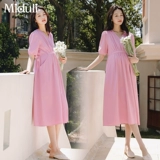 Летняя одежда для беременных, летняя тонкая длинная юбка, комплект