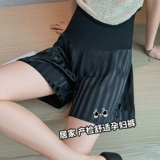 Шорты для беременных, шелковые штаны, тонкие безопасные леггинсы, летняя одежда