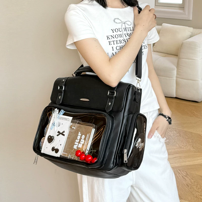 Shoulder bag, backpack, one-shoulder bag, capacious laptop, 10cm