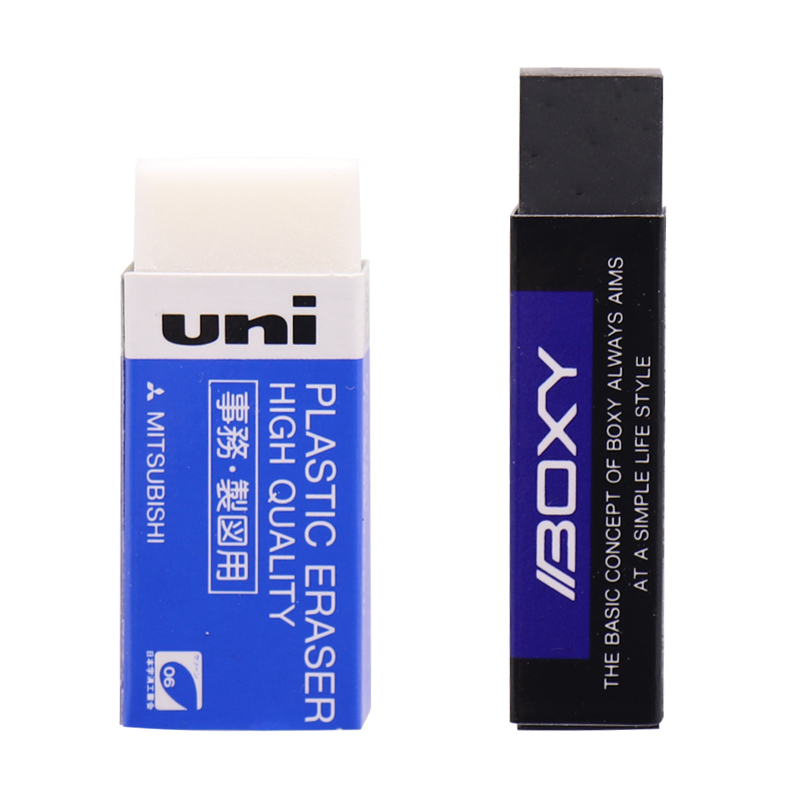 Full amount Japan UNI Mitsubishi eraser EP-60 white drawing pencil eraser (small number) clean EP-60BX black eraser