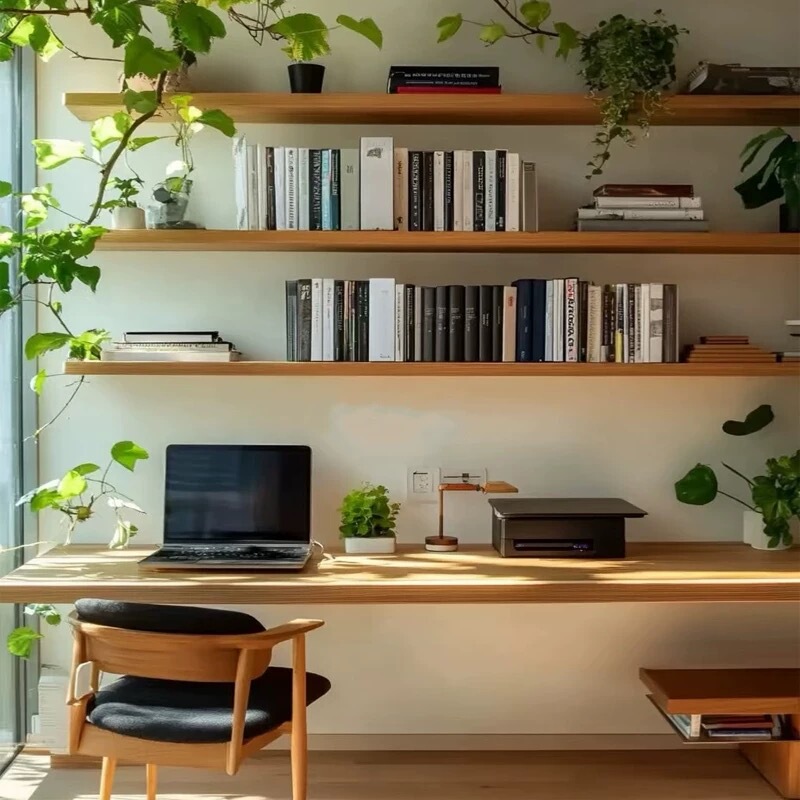 Traditional Style One-Word Bookshelf Wall-Mounted Solid Wood Storage Rack Simple Wall-Mounted Shelf Home Display Storage Rack Invisible Traditional Style One-Word Bookshelf Wall-Mounted Solid Wood Storage Rack Simple Wall-Mounted Shelf Home Display Storage Rack Invisible
