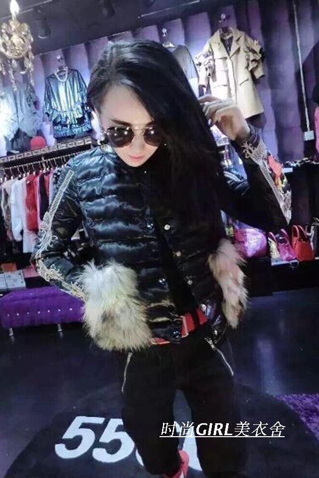 Áo khoác phao châu Âu 2018 thu đông ngắn mùa thu nữ phiên bản Hàn Quốc của áo khoác mỏng sang trọng thời trang áo khoác xuống áo phao lông vũ uniqlo nữ