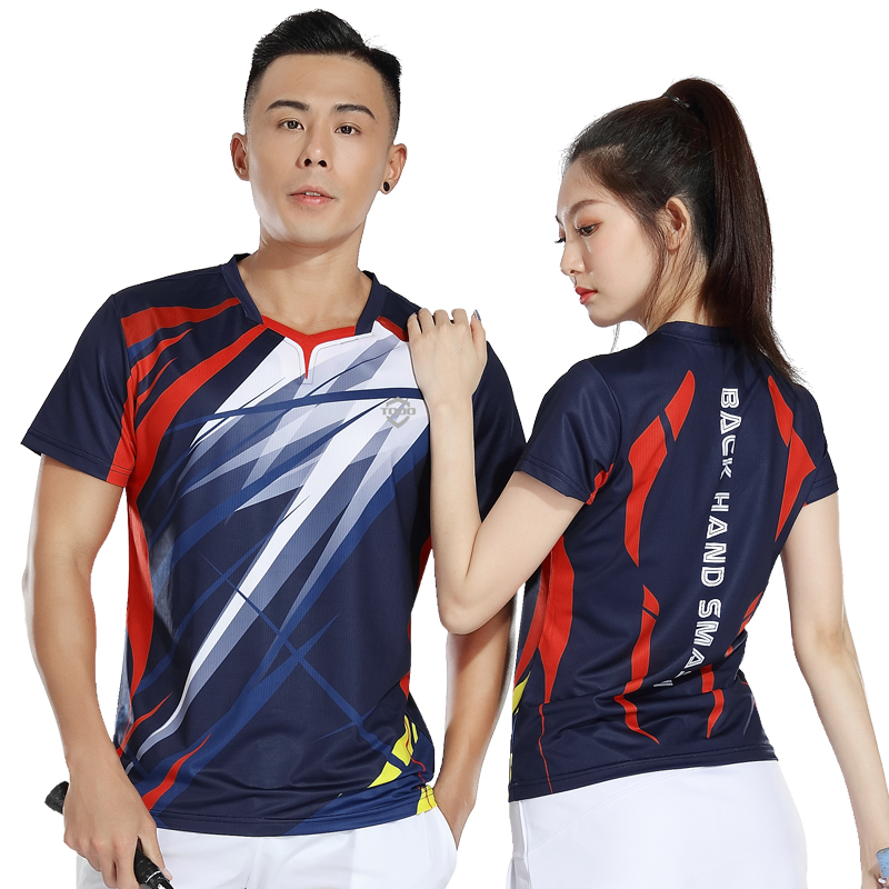 TODO Tang Shield New Badminton Suit Men And Women Speed Dry Hygroscopic Tennis Volleyball Table Tennis Suits Team Blouses
