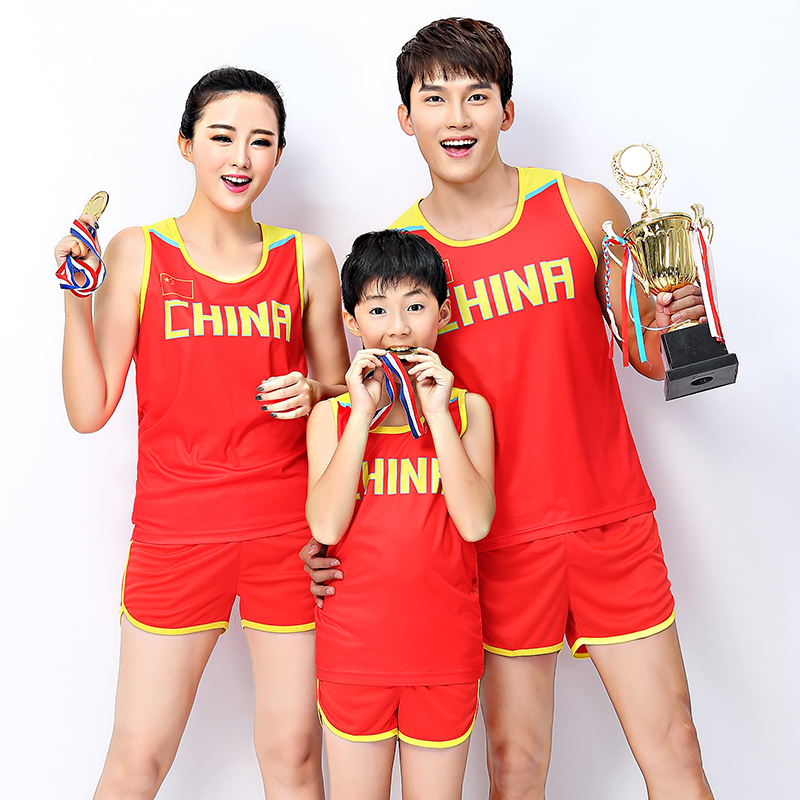 Children tracksuits suit men and track and field training, were vest primary and middle school track and field marathon pao bu fu