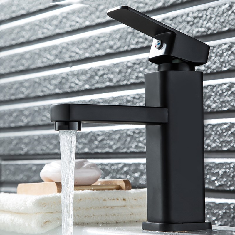 Washbasin hot and cold tap washbasin washbasin Wash Basin Makeup Room Table Basin Single Cold Bath cabinet Single-hole cold and warm water mixing valve