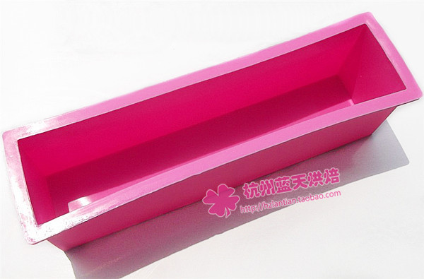 Silicone mold hand soap mold square rectangular 1200 grams capacity