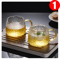 Glass Water Cup Home Tea Cup Women Cute Teen N Breakfast Milk Cup Mens Office Brief Nordic Ins