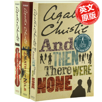 Agatha Trilogy English Original No Life Still A Massacre on the Nile River Orient Express Murder And Then There Were None Murde