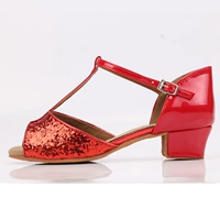 Красные блестки для ногтей, 3.5см