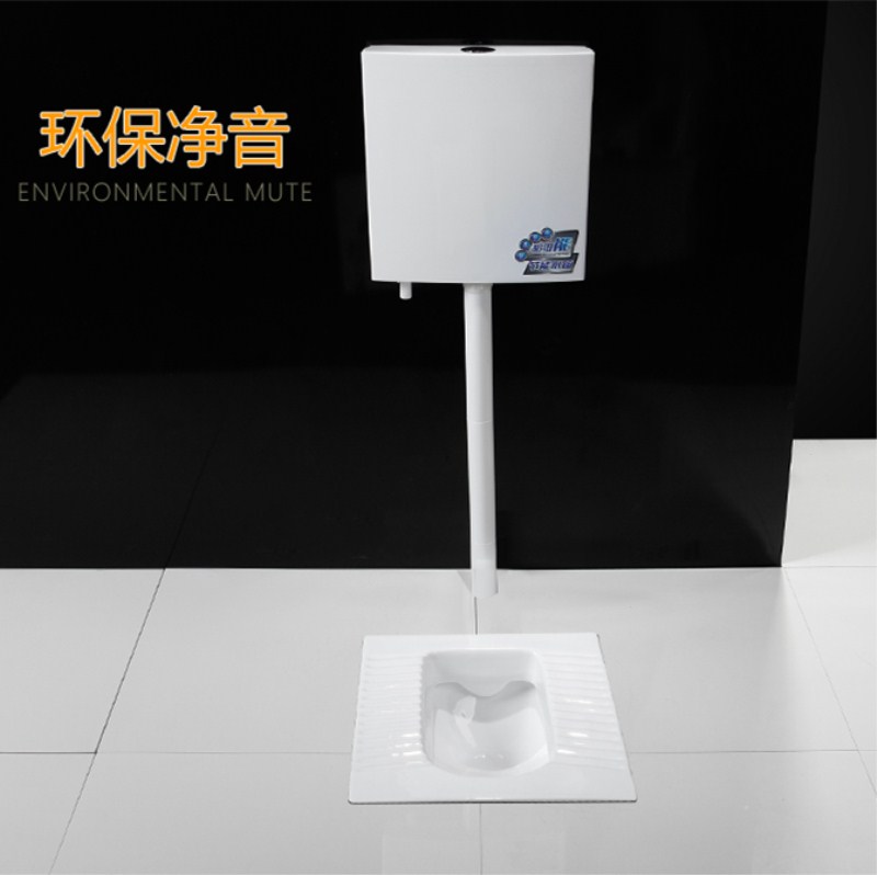 Squat toilet Ceramic squat toilet deodorant squat potty front and rear outlet with curved strapless curved squat toilet