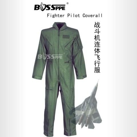 Flight jacket enthusiast collector's edition flight outer suit flight jumpsuit air force jumpsuit flight jacket army green