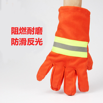 02 fire gloves fire escape gloves protective gloves non-slip gloves miniature fire station fire service