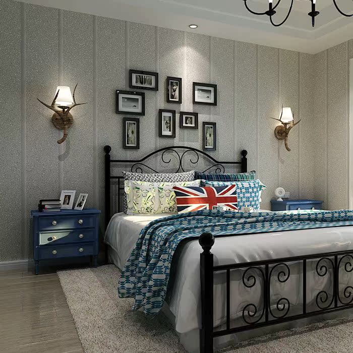 Usd 14 80 Modern Simple Light Gray Striped Wallpaper Living