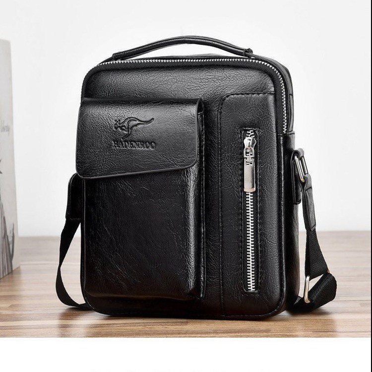 Retro Men's Shoulder Bag Messenger Men's Bag Men's Business Casual Men's Backpack Wear-resistant Handbag Men's Bag