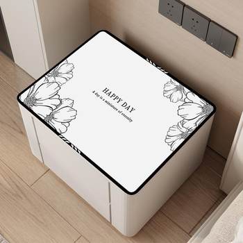 Bedside table cover cloth waterproof oil-proof dust-proof protective pad