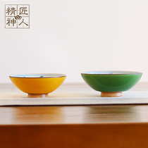 (Single)Japanese imported Arita-yaki hand-painted blue and white rice bowl Dessert soup bowl Japanese ceramic tableware