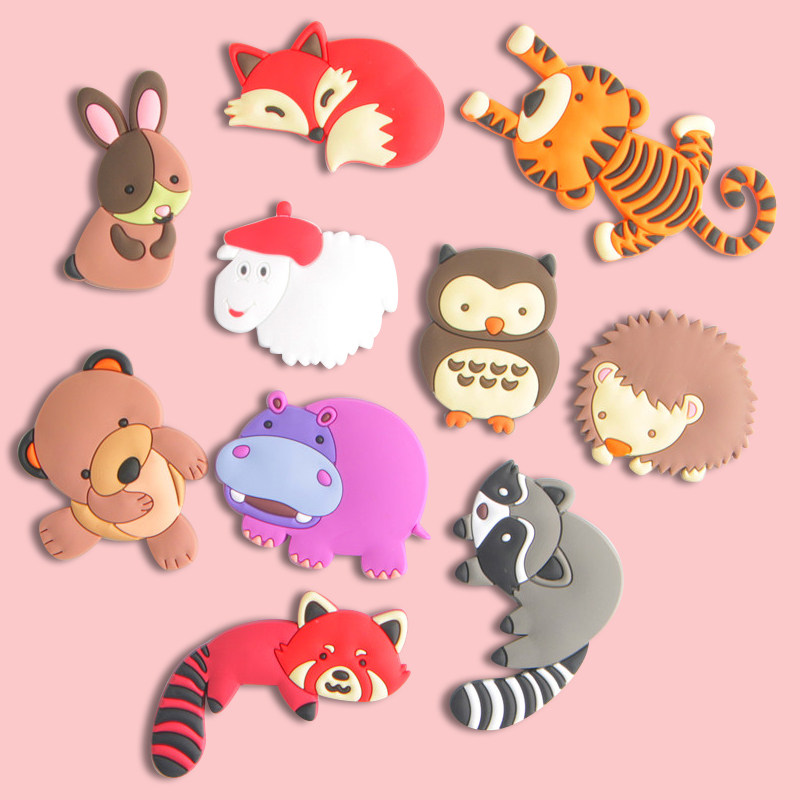 Animal refrigerator sticker magnet creative Korean children's early education Nordic Cute cartoon three-dimensional magnetic magnet magnet magnet magnet magnet magnet magnet magnet magnet magnet magnet