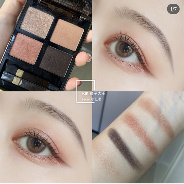 TOM FORDTOM FOUR COLOR TF EYE SHADOW 04 Honeymoon 20 disco dust