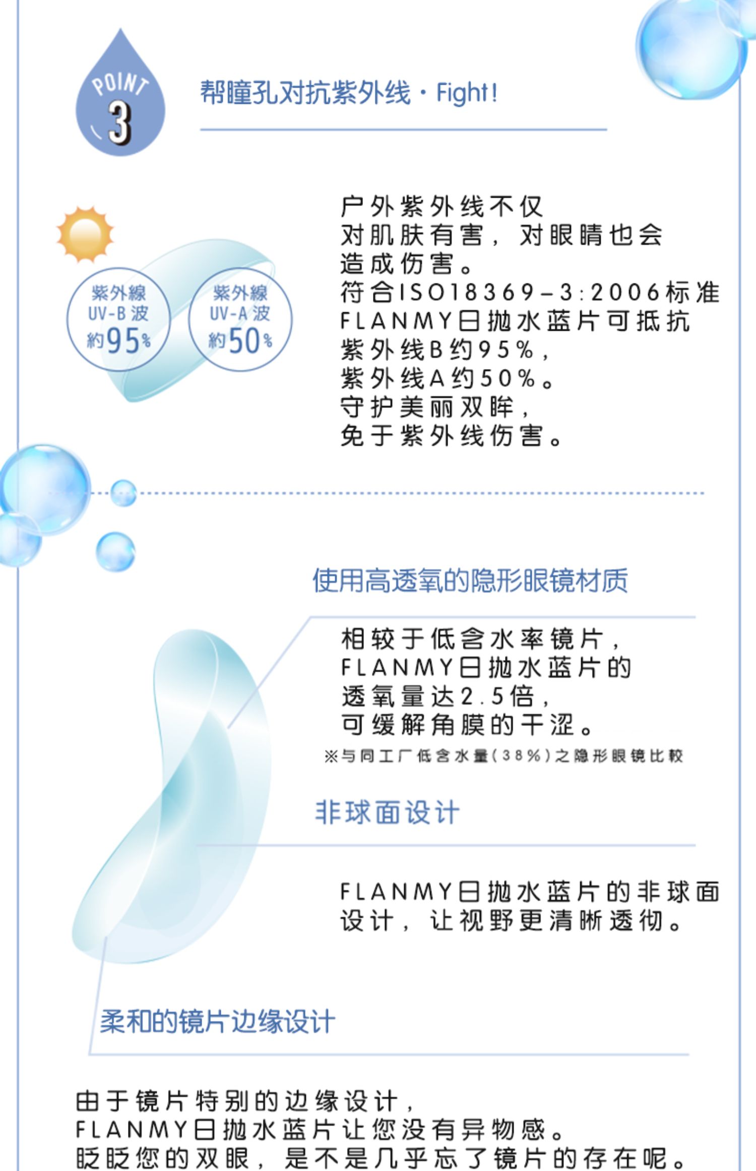 【日本直郵】佐佐木希同款Flanmy Clear 日拋 抗UV 高含水 透明近視隱形眼鏡(透明色系） 20片 預定3-5天日本直髮 度數 -1.25(125)