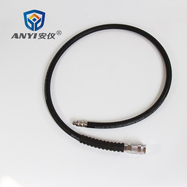 Fire air respirator medium pressure duct trachea