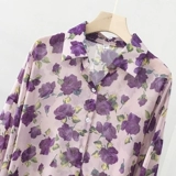 Шифоновая рубашка, летняя сексуальная куртка, 2021 года