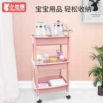 Childrens toy storage rack Finishing rack Multi-layer storage rack storage box Kindergarten baby toy rack storage cabinet