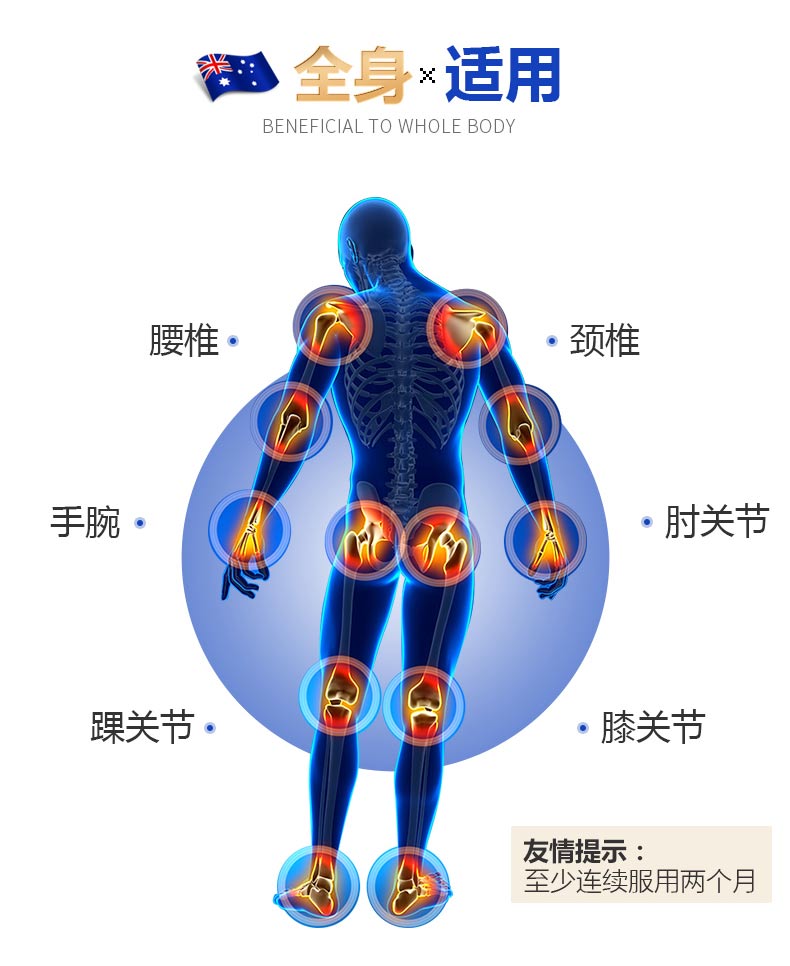 Úc Úc Cá mập tối cao Chondroitin nhanh chóng làm dịu cơn đau khớp ở tuổi trung niên và cao tuổi, glycosaminoglycan, 60 sản phẩm y tế - Thức ăn bổ sung dinh dưỡng thực phẩm chức năng tăng chiều cao