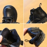 Martens, детские утепленные удерживающие тепло короткие сапоги подходит для мужчин и женщин для раннего возраста, мягкая подошва