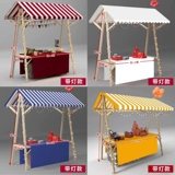 Базар на рынке на рынке рынка базара, показ для продвижения поплавок, движение автомобиля Тайваня может быть складываемым