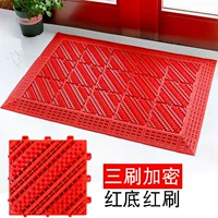 Три кисти красная фона красная щетка