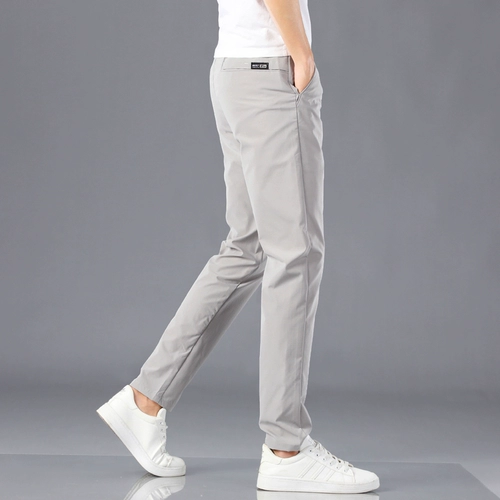 Летние тонкие шелковые штаны для отдыха