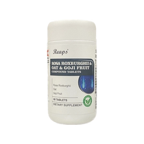 (Rips) US imports raw hair flakes Thorn Pear Oat medlar Anti-solid hair nourishing hair root naturally raised black