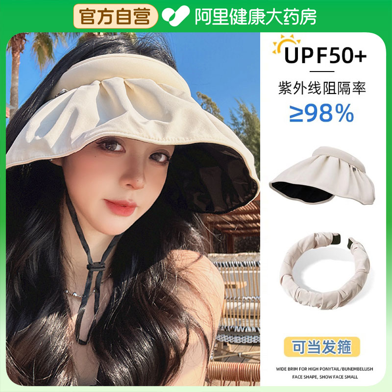 女性用夏用紫外線防止サンハット 2025年新作シェルサンハット 空トップサンハット 折りたたみ式 大きなつば