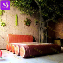 New Forest Themed Tree Bed hotel Hotel Idea multifunctional shake Spice Water Bed Apartment Folk and Lovers Bed