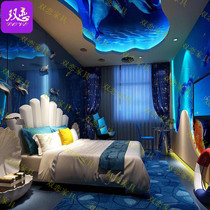 Hotel Multifunction Couple Shaking Bed Featured Online Red Themed Erotic Bed Guest House Double Smart Electric Water Mattress