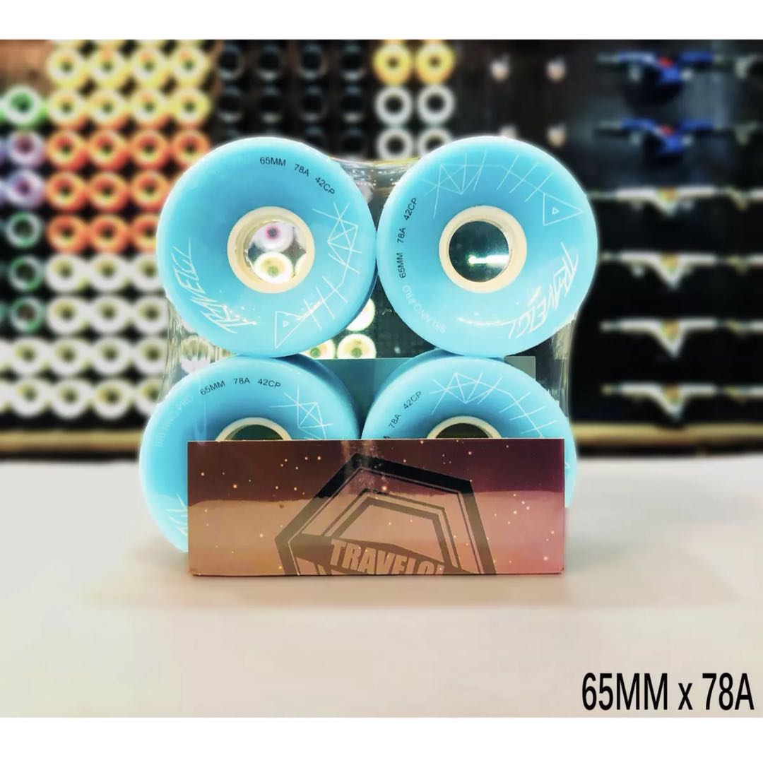 Travelol longboard bánh xe phẳng hoa nhảy múa đường phố bánh xe du lịch Huai Meng cửa hàng ván trượt - Trượt băng / Trượt / Thể thao mạo hiểm mũ bảo hiểm xe đạp fornix