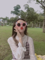 Birthday funny glasses small red book with cartoon childrens chopsticks decoration adult party photo decoration props