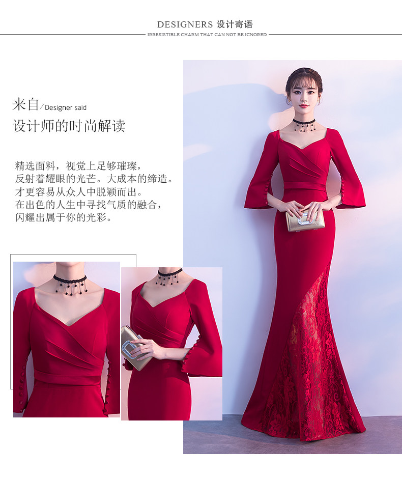 Robe du soir conventionnel - Ref 3210679 Image 8