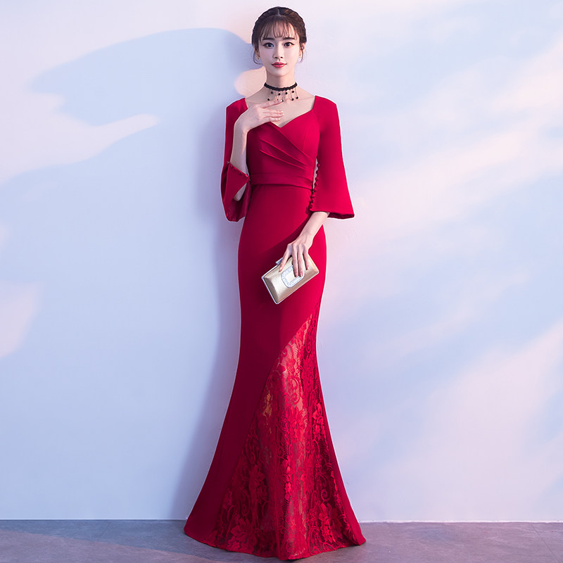 Robe du soir conventionnel - Ref 3210679 Image 3