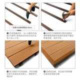 Пластиковые деревянные полы на открытом воздухе второй генерация Co -Squeezed Деревянные пластиковые панели самостира