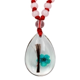 Ожерелье ручной работы, цепочка, детский сувенир, детская подвеска для новорожденных для хранения пуповины