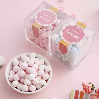Rose sugar-free mints date breath fresh and long-lasting body sugar kissing candy snack Net Red Gum