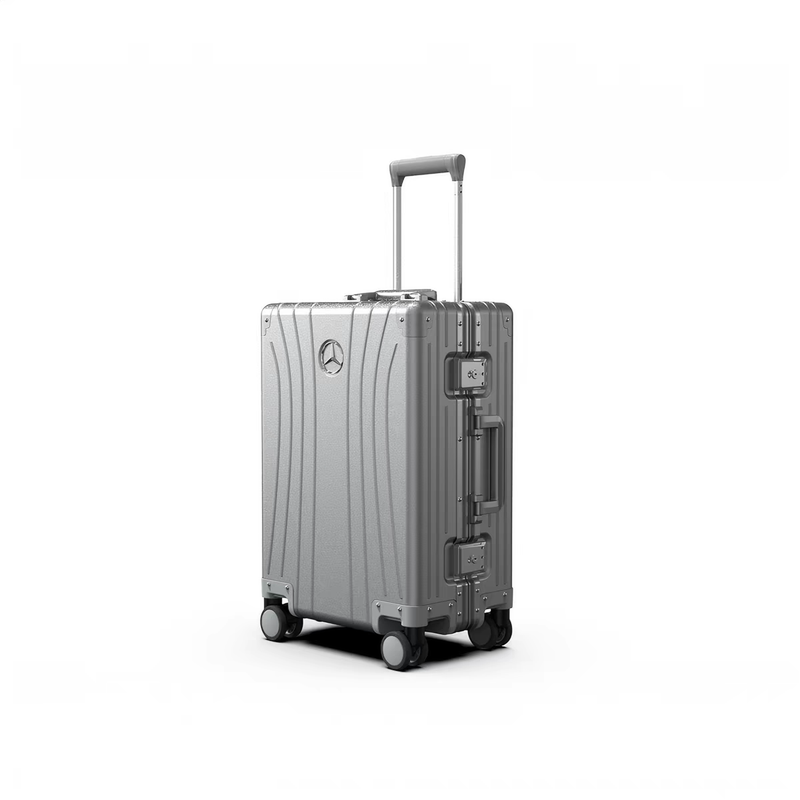 Mercedes-Benz Original Aluminum-Magnesium Alloy 20inch Suitcase, Trolley Case, Boarding Case, Travel Case
